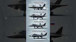 F-22 vs F-35 vs Su-57 vs Su-75 - 5th Gen Fighters Compared