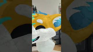 A mashup of the entire progress of makking Pax tbe Manokit! #furries #fursuit #furry