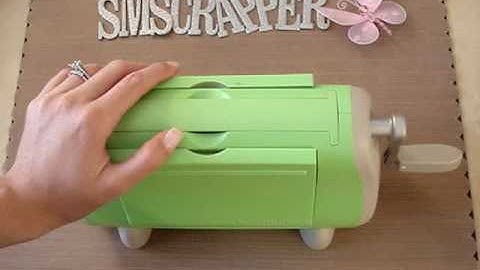 Cuttlebug Tutorial (Part 1) for BabyNicosMommy (Sashia)