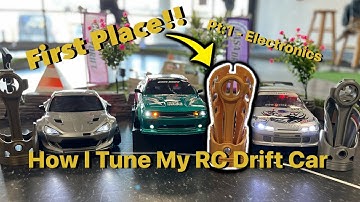 How I Tune My RC Drift Car - Pt:1 - Electronics