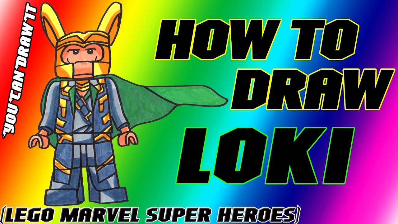 pages iron coloring lego man 3 Super Draw Heroes from Marvel To Loki Lego How