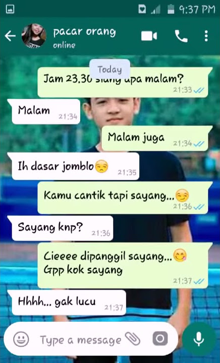 Status wa gombal