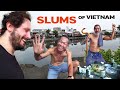 European Makes Best Friends in the Vietnam Slums
