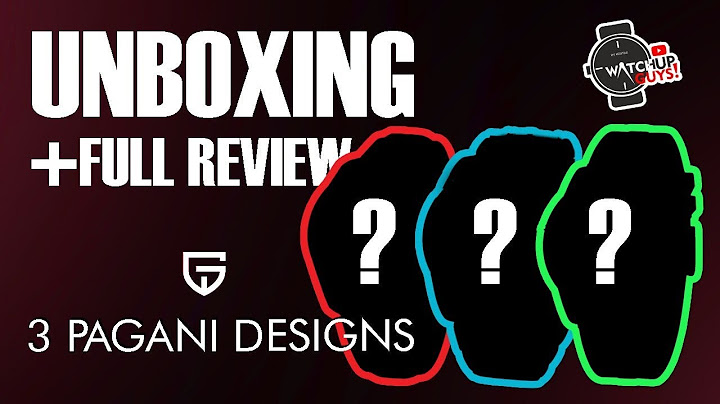 Unboxing+Full Review  3 Pagani Designs!!(Subs In Many Languages).