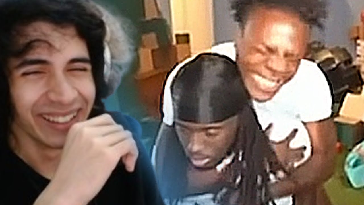 KaiCenat e iShowSpeed tentando zerar o Minecraft mas ficam loucos no processo - Pedrodbr Reage