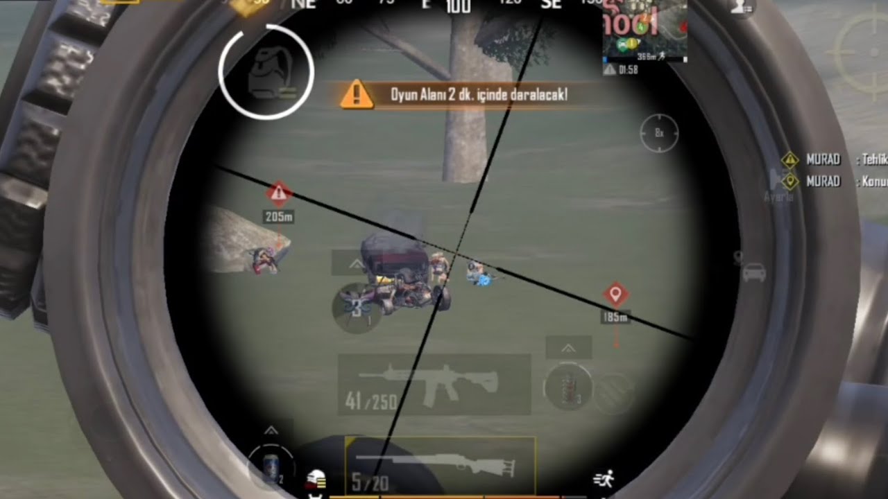 PUBG Mobile Gameplay | Yaxın, Orta və Uzaq Məsafə Vuruşları 🔥🎯