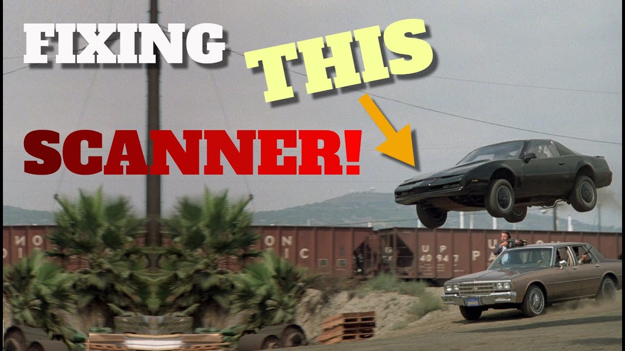 Building a Display for a Screen Used KITT Scanner + Knight Rider