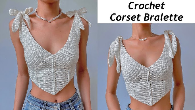 La cubanita top, Crochet bralette, crochet crop top,boho,crochet halte –  Neides-Boutique