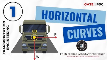 HORIZONTAL CURVE | GATE |  HIGHWAY ENGINEERING | TRANSPORTATION ENGINEERING | APJAKTU | CET206