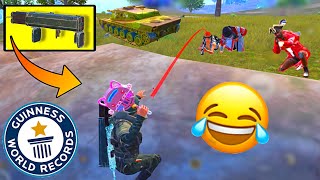 😍USING M202 + Pan🍳 To Destroy Full Squads Of Tank & Helicopters | FUNNIEST MOMENTS😂PAYLOAD 3.0- PUBG