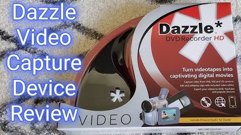 Pinnacle Dazzle Video Capture Device Review