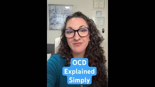 OCD Explained In Under One Minute #ocd #obsessivecompulsivedisorder #mentalhealth #intrusivethoughts
