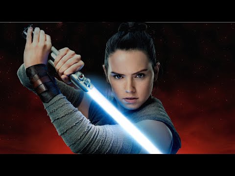 Rey Skywalker Powers and Fighting Skills Compilation (2015-2019)