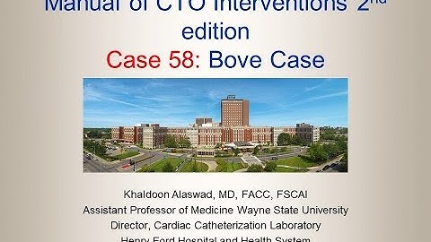 Case 58: Manual of CTO Interventions - e-CART
