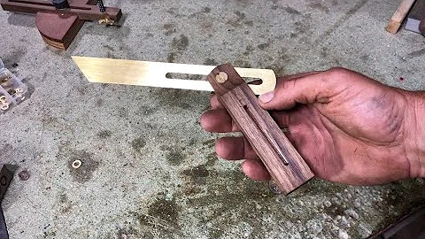 Sliding Bevel Gauge DIY