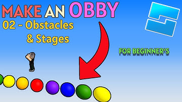 How to Make an Obby in Roblox Studio | Part 02 | Obstacles & Stages