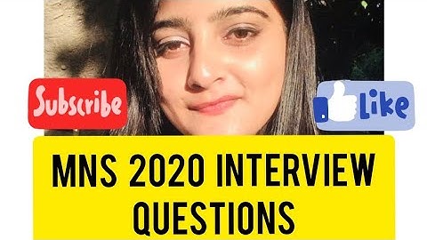 MNS 2020 interview questions (AFMC Pune)