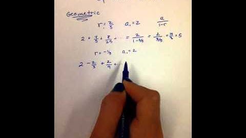 Geometric Power Series Part 1