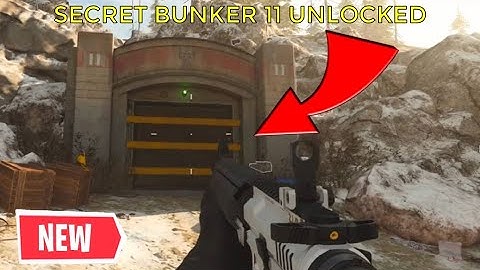 I UNLOCKED BUNKER 11 SOLO! SECRET MP7 BLUEPRINT | Warzone Easter Egg