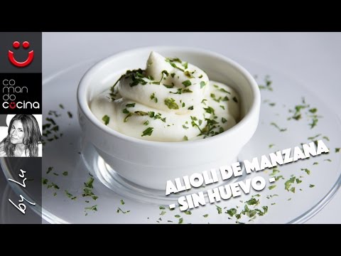 ALIOLI DE MANZANA - SIN HUEVO I Comando Cocina