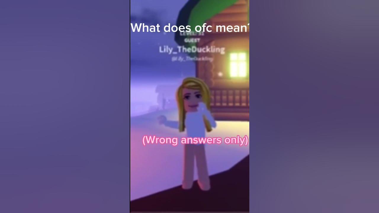 What Does Ofc Mean Wrong Answer Only YouTube what-does-ofc-mean-wrong-answer-only-youtube