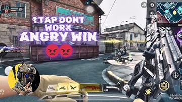 1 Tap didn’t work then i got angry 😡 CODM