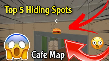 Top 5 Hiding Spots in Cafe Map Hide Online || HideWithArfan