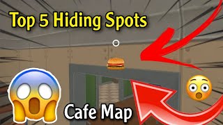 Top 5 Hiding Spots in Cafe Map Hide Online || HideWithArfan