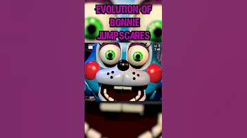 Evolution of Bonnie Jumpscares #fnaf  #shorts