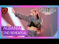 🇦🇱 2nd Rehearsal - Besa Kokëdhima - Titan @ Albania Eurovision 2024