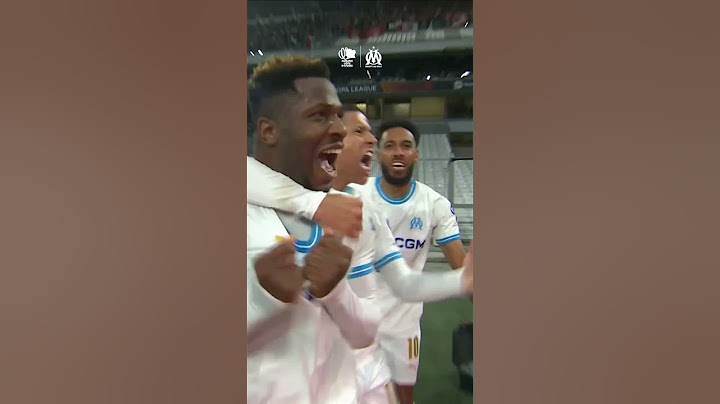 Olympique Marseille 1-0 Benfica Europe Lige Viertelfinale Faris Pime Mbaounga goal