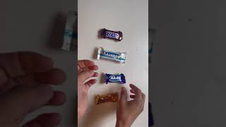 ASMR SNICKERS,BOUNTY,MILKYWAY,TWIX #viralvideo #asmr #asmrsounds