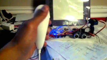 Wii Nunchuck controlling 2 servos through Arduino