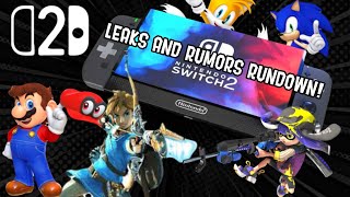 All Nintendo Switch 2 Leaks and Rumors!