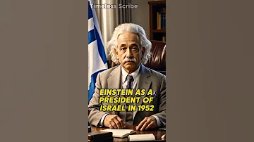 Israel offered Einstein to become its president in 1952.