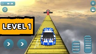 Stunt Car Impossible Track Challenge - Level #1 - Android Gameplay screenshot 5