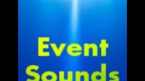 EventSounds for Sponge