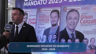 Entrevista Paulo Azeredo- Seminário Desafios Do Mandato 2025 - 2028