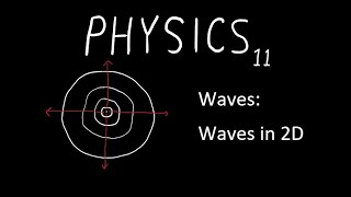 Waves 6: Intro to Waves in 2D