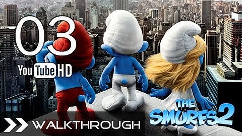 The Smurfs 2 The Video Game Walkthrough - Part 3 (Enchanted Forest - Level 5 & 6) Frog Boss HD 1080p