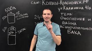 Как подобрать расширительный бак для системы отопления? (0+)