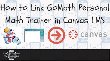 How to Link GoMath Personal Math Trainer in Canvas LMS