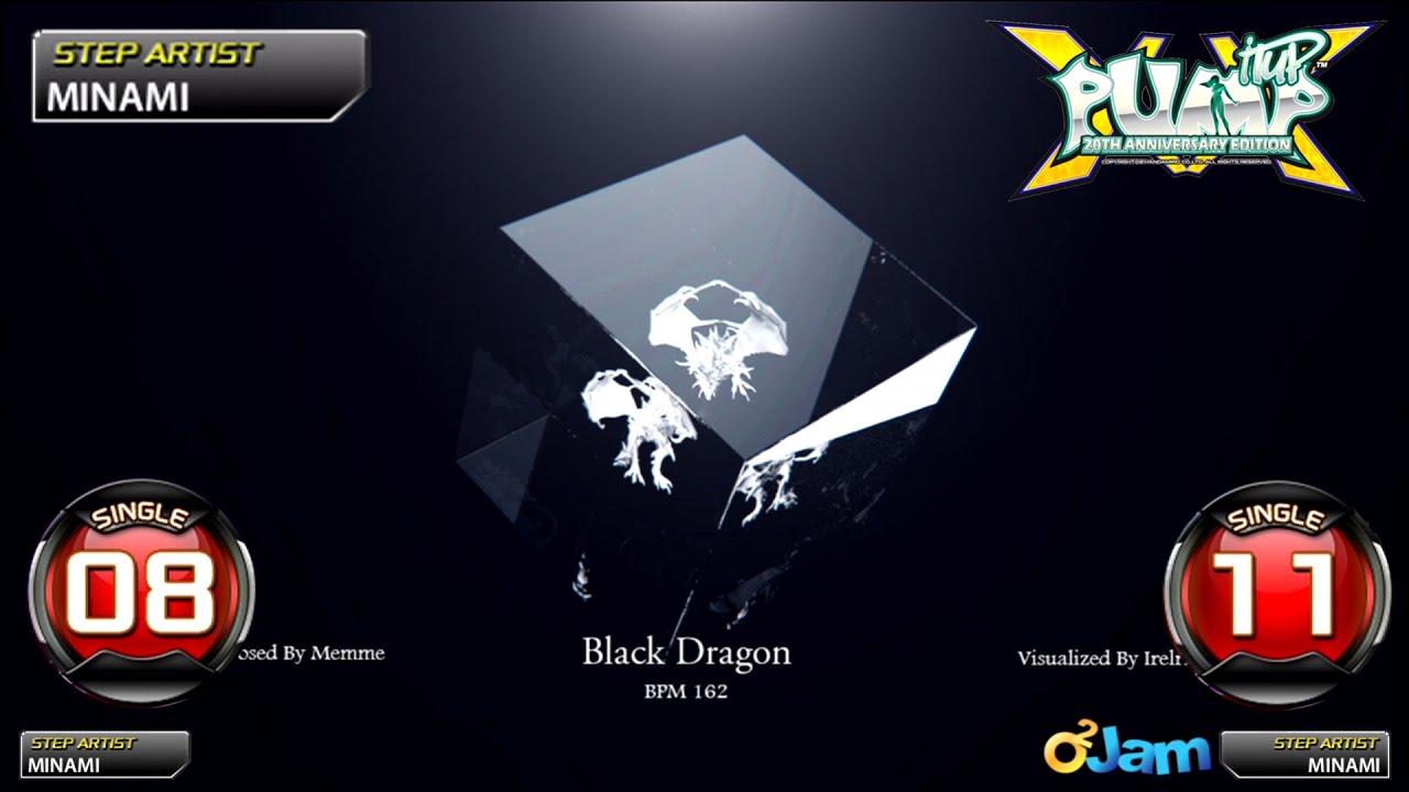 [PUMP IT UP XX] Black Dragon S8 & S11