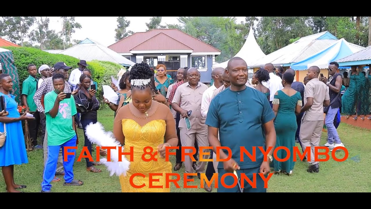 FAITH AND FRED NYOMBO CEREMONY//LINQ STUDIO//0715887718