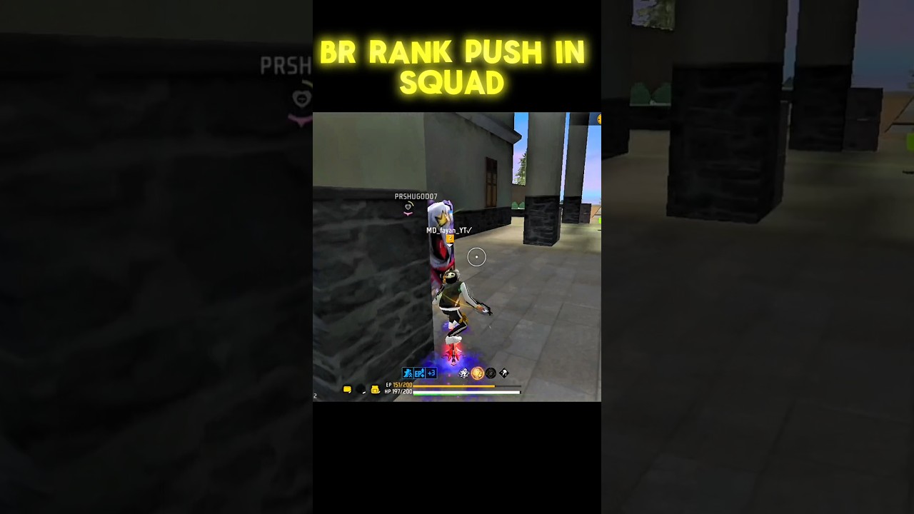 br rank push in squad 😨 