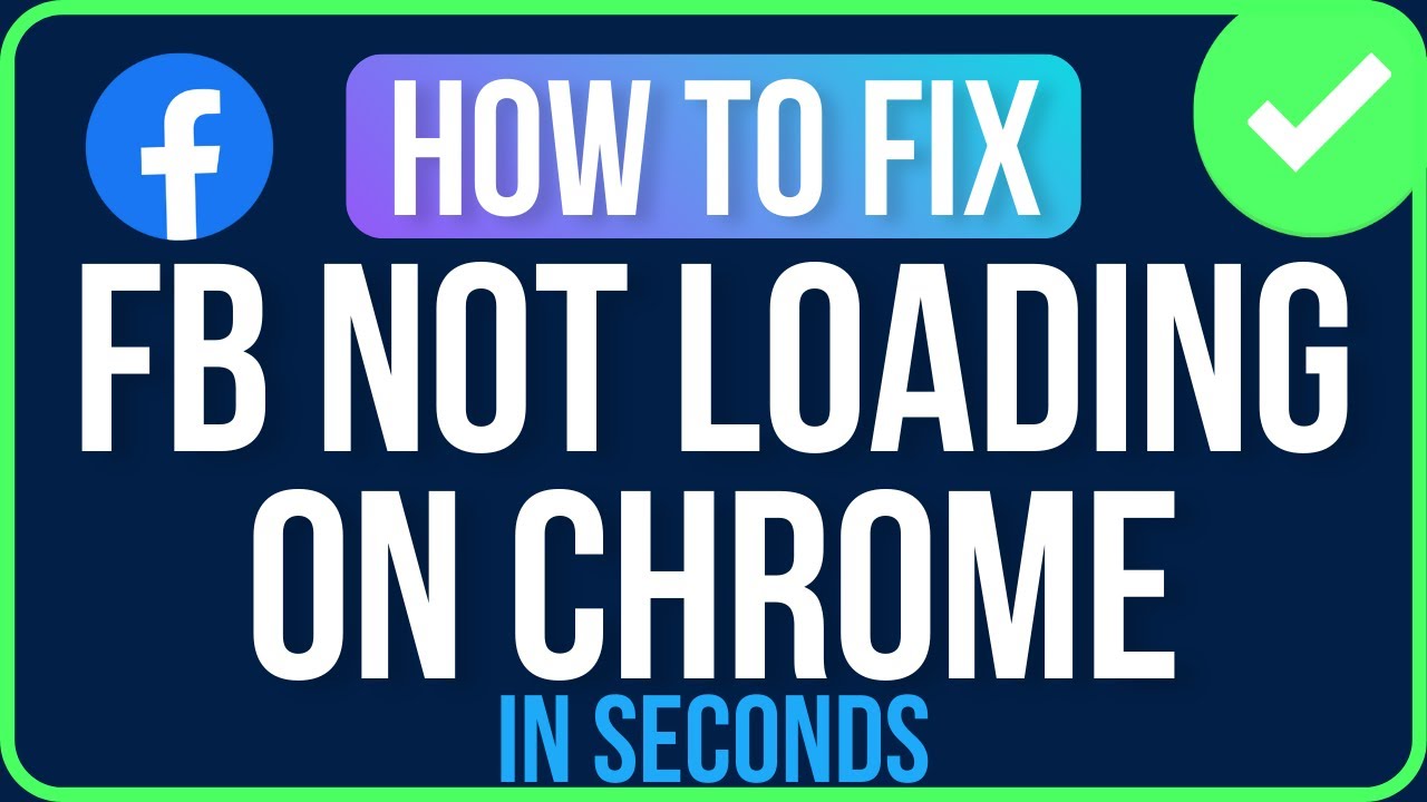 FACEBOOK NOT LOADING ON CHROME [FIXED] | Facebook Not Loading Properly ...