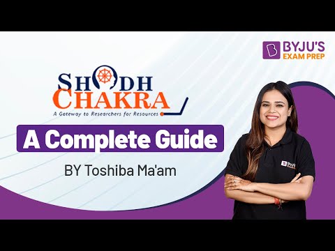 Good News !! UGC launched Shodh Chakra || UGC Shodh Chakra - A Complete Guide by Toshiba Ma'am