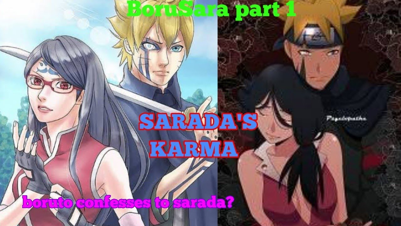 BoruSara texting story part 1 | Sarada's karma seal | #borusara