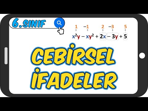 Cebirsel İfadeler / Taktikli Konu Anlatımı 📘 6.Sınıf Matematik #2023