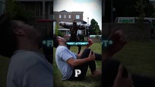 He tried to learn how to backflip in 24 hours.. and almost FAILED